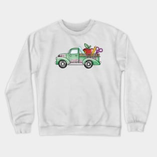 Back to school loader truck Crewneck Sweatshirt